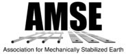 AMSE_logo_black Importance of Drainage, and Role of Geosynthetics, in MSE Structure Performance